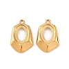 304 Stainless Steel Pendants STAS-D390-47G-1