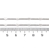 Brass Curb Chains Necklaces for Women NJEW-D302-07P-3