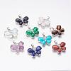 Natural & Synthetic Mixed Stone Pendants G-G651-B-1