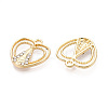 Alloy Rhinestone Pendants FIND-N008-29KCG-2
