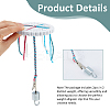 2Pcs 2 Styles Iron Alligator Clips with Hook TOOL-FH0001-88-3