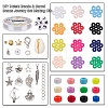 DIY Heishi Beads & Barrel Beads Jewelry Set Making Kits DIY-YW0004-89-2