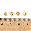 SHEGRACE Brass Round Beads XGRPCU997-292G-3