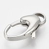 Tarnish Resistant 304 Stainless Steel Lobster Claw Clasps LS-STAS-T033-19-2
