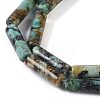 Natural African Turquoise(Jasper) Beads Strands G-D464-52-4
