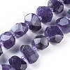 Natural Amethyst Beads Strands G-F653-10-1