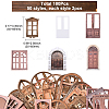 5 Sets 5 Styles Windows Themes Paper Stickers DIY-SP0005-60-2