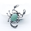 Natural Green Aventurine Big Pendants PW-WGB167E-01-1