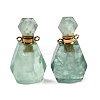 Natural Green Fluorite Perfume Bottle Pendants G-B149-02G-06-1