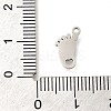 201 Stainless Steel Charms STAS-R132-12P-3