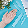 6Pcs 6 Styles Acrylic Drawing Template AJEW-BC0009-05-3