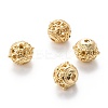 Alloy Hollow Beads PALLOY-P238-24G-RS-1
