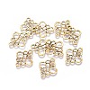 Tibetan Style Links connectors TIBE-4876-AG-RS-1