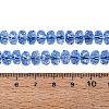 Crackle Transparent Glass Beads Strands GLAA-N068-03A-03-4