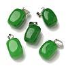 Natural & Synthetic Mixed Gemstone Pendants G-Z067-03P-01-3
