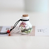 Porcelain Perfume Bottle Necklaces PW-WG22075-04-1