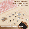 DIY Gemstone Chakra Theme Pendant Decoration Making Kit DIY-OC0011-97B-4