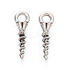 Tibetan Style Alloy Pendants TIBEP-T054-16AS-1