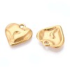 304 Stainless Steel Pendants STAS-T065-24A-G-2