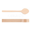 Wood Carving Spoon AJEW-GF0001-38-3