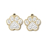201 Stainless Steel Rhinestone Pendants STAS-V005-05G-02-1
