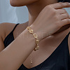 Alloy Spiral Design Link Chain Bracelets for Women FS-WGCCF34-01-3
