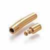 304 Stainless Steel Bayonet Clasps LS-STAS-E473-01A-G-2