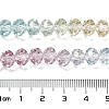 Transparent Painted Glass Beads Strands X1-DGLA-A034-T6mm-A15-3