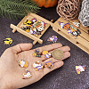  24Pcs 12 Style Halloween Theme Alloy Enamel Pendants ENAM-TA0001-51-13