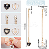 2 Sets Alloy Enamel Cup Pendant Decorations HJEW-SC0001-56T-2