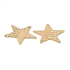 Ion Plating(IP) 304 Stainless Steel Pendants STAS-B031-03G-3