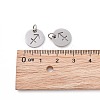 Non-Tarnish 304 Stainless Steel Charms STAS-Q201-T445-9S-4
