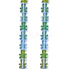 Transparent Electroplate Glass Beads Strands LS-GLAA-F122-05A-1