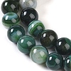 Natural Striped Agate/Banded Agate Beads Strands G-Z060-A01-A19-3