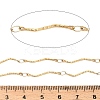 304 Stainless Steel Wavy Bar Link Chains CHS-H116-01M-G-3