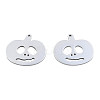 Non-Tarnish 201 Stainless Steel Pendants STAS-N098-091P-1