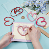 6Pcs Cotton Braided Cord Garment Accessories AJEW-BC00027-3