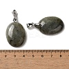 Natural Labradorite Pendants G-Z055-03P-03-3