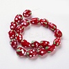 Handmade Lampwork 3D Strawberry Beads LS-X-LAMP-R109A-15-3