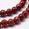 Natural Red Jasper Beads Strands G-D840-50-8mm-3