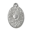 304 Stainless Steel Pendants STAS-L277-03C-P-1