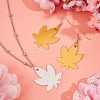 30Pcs 10 Colors Aluminum Blank Pendants ALUM-FH0001-10-5