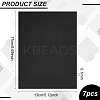 Rectangle PET LED Light Blocking Stickers AJEW-WH0270-042A-2