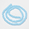 Glass Beads Strands EGLA-A034-J2mm-D04-2