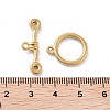 Ion Plating(IP) 304 Stainless Steel Ring Toggle Clasps STAS-A092-09C-G-3