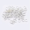 925 Sterling Silver Saw Cut Open Jump Rings STER-F036-02S-1x4mm-1