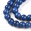 Baking Paint Glass Beads X1-DGLA-N013-8mm-10-3