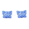 Opaque Acrylic Beads OACR-G016-08I-2