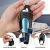 Asthma Inhaler Holder PU Leather Travel Handy Holder Keychain AJEW-WH0504-18-3