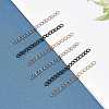 90Strands 3 Colors 304 Stainless Steel Chain Extender STAS-UN0032-29-3